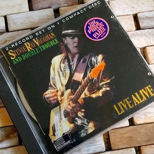 Stevie Ray Vaughan double trouble live alive CD